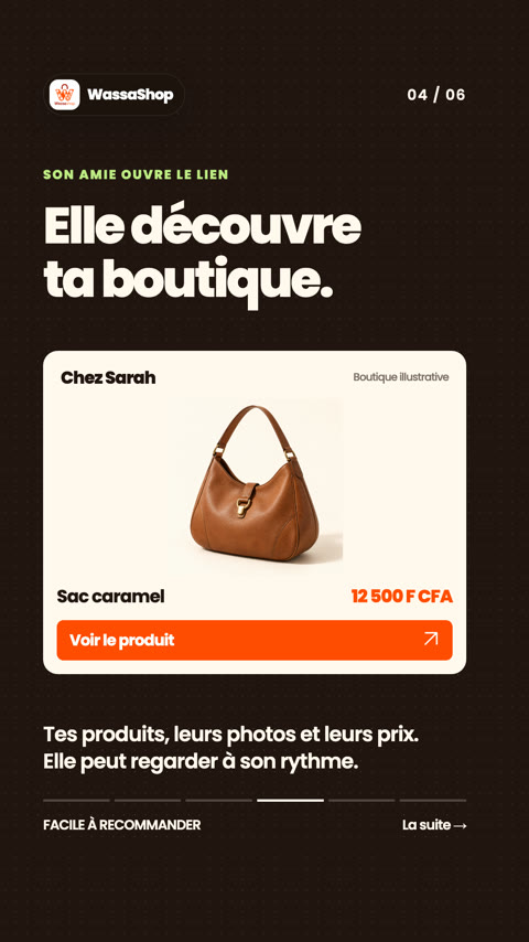 Carrousel Wassa Shop : recommandation, suite